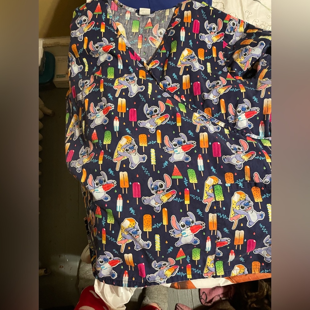 Large/xl scrub top stitch used
